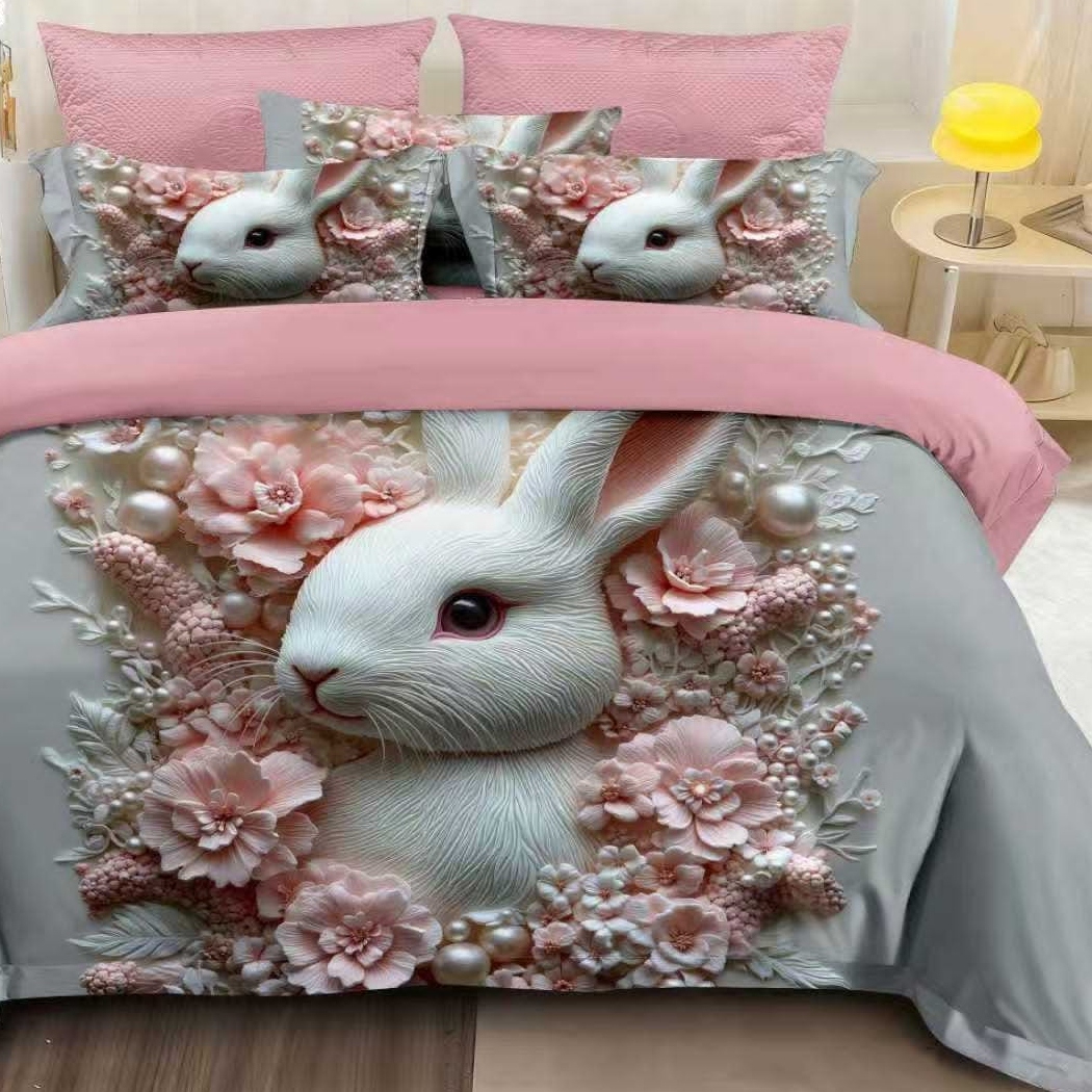 lenjerie 5d finet - model iepuras roz lenjerie 5d finet - model iepuras roz