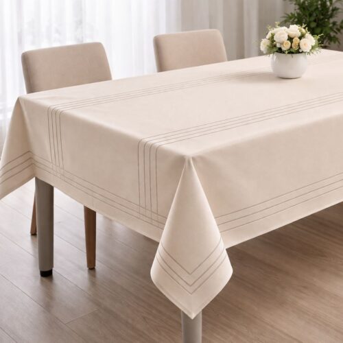 fata de masa classy bej