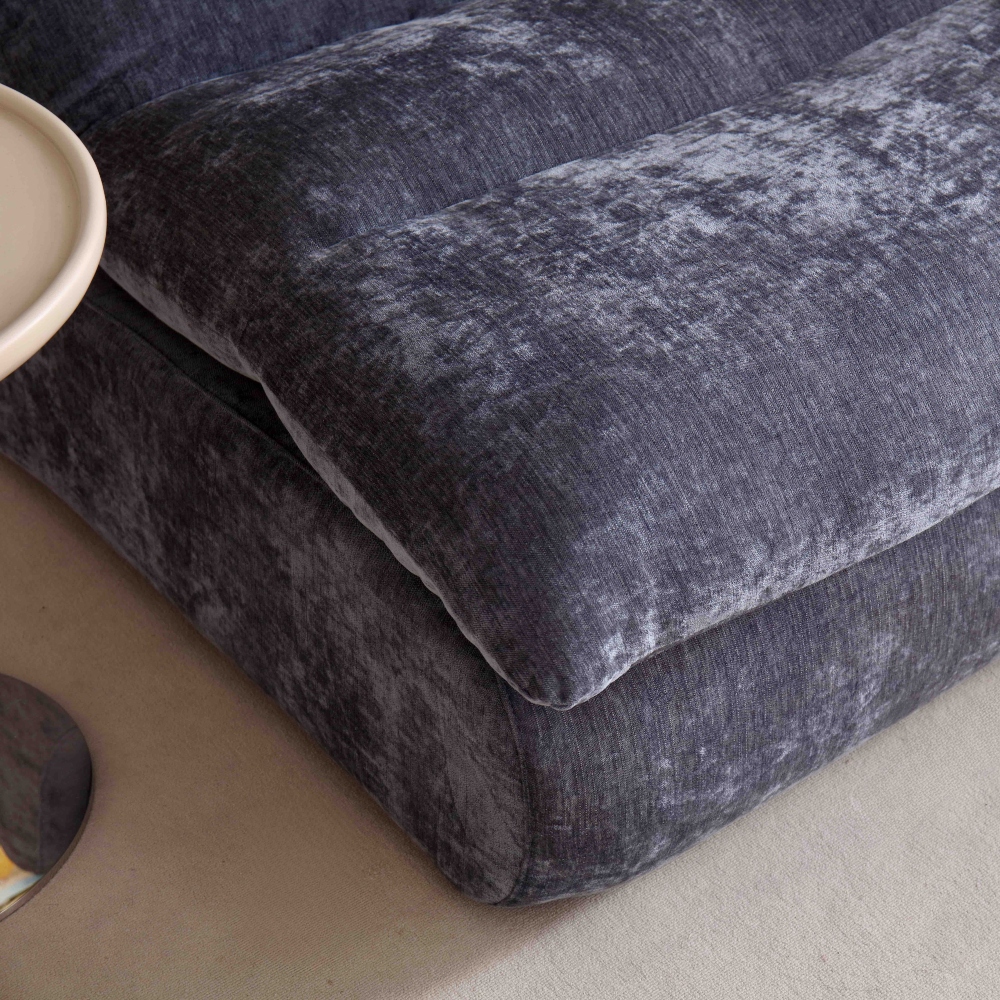 fotoliu din spuma cu memorie model uni gri inchis (3) Fotoliu Premium Relax, Spuma cu Memorie, Gri - PUF235780 - imagine 4