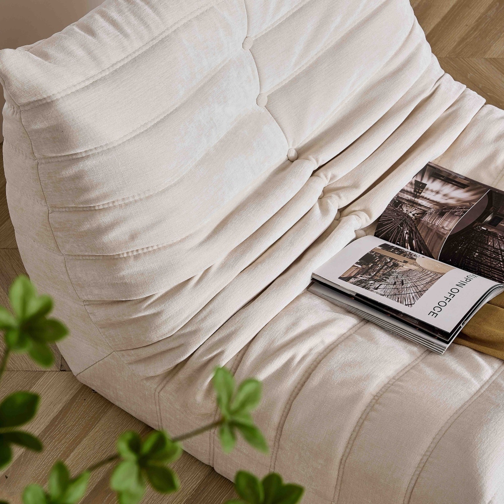 fotoliu din spuma cu memorie uni crem (1) fotoliu din spuma cu memorie uni crem