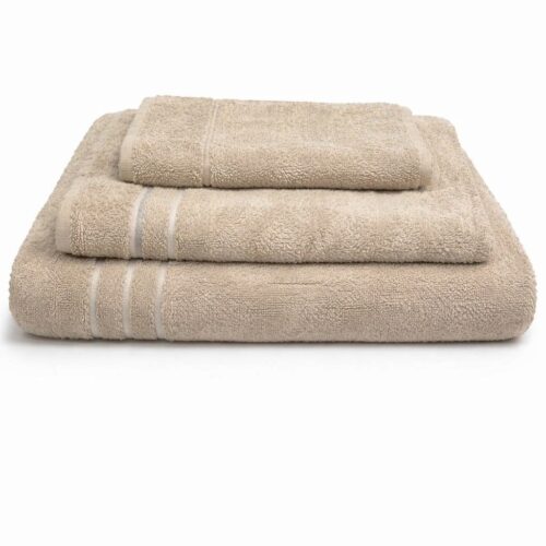 set 3 prosoape karmen - bej