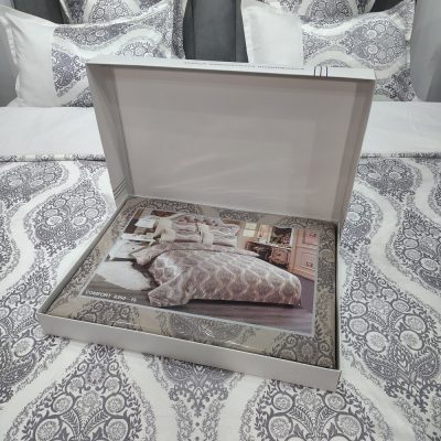 Set Lenjerie de Pat Catifea Jacquard