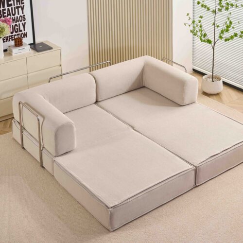 canapea relax bej - stil pat