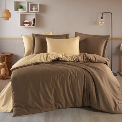 lenjerie satin diamond maro bej