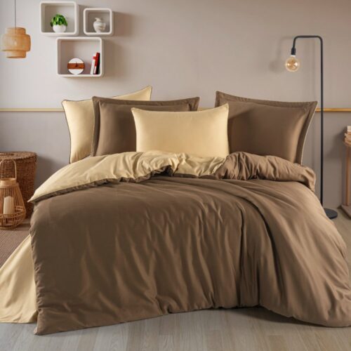 lenjerie satin diamond maro bej