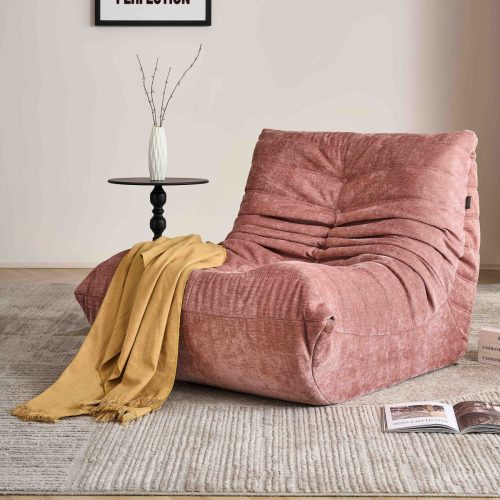 fotoliu spuma cu memorie lazy sofa gravity roz