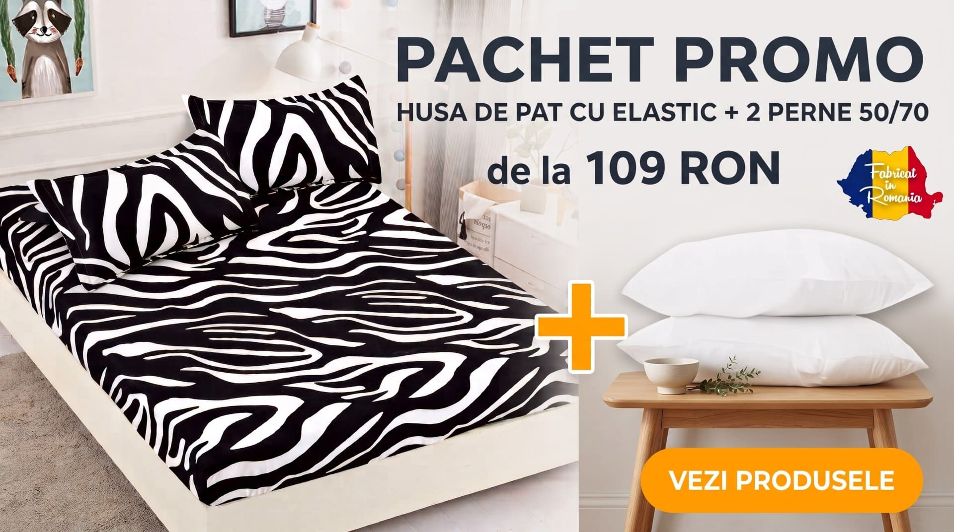 PACHET: HUSA + 2 PERNE CADOU