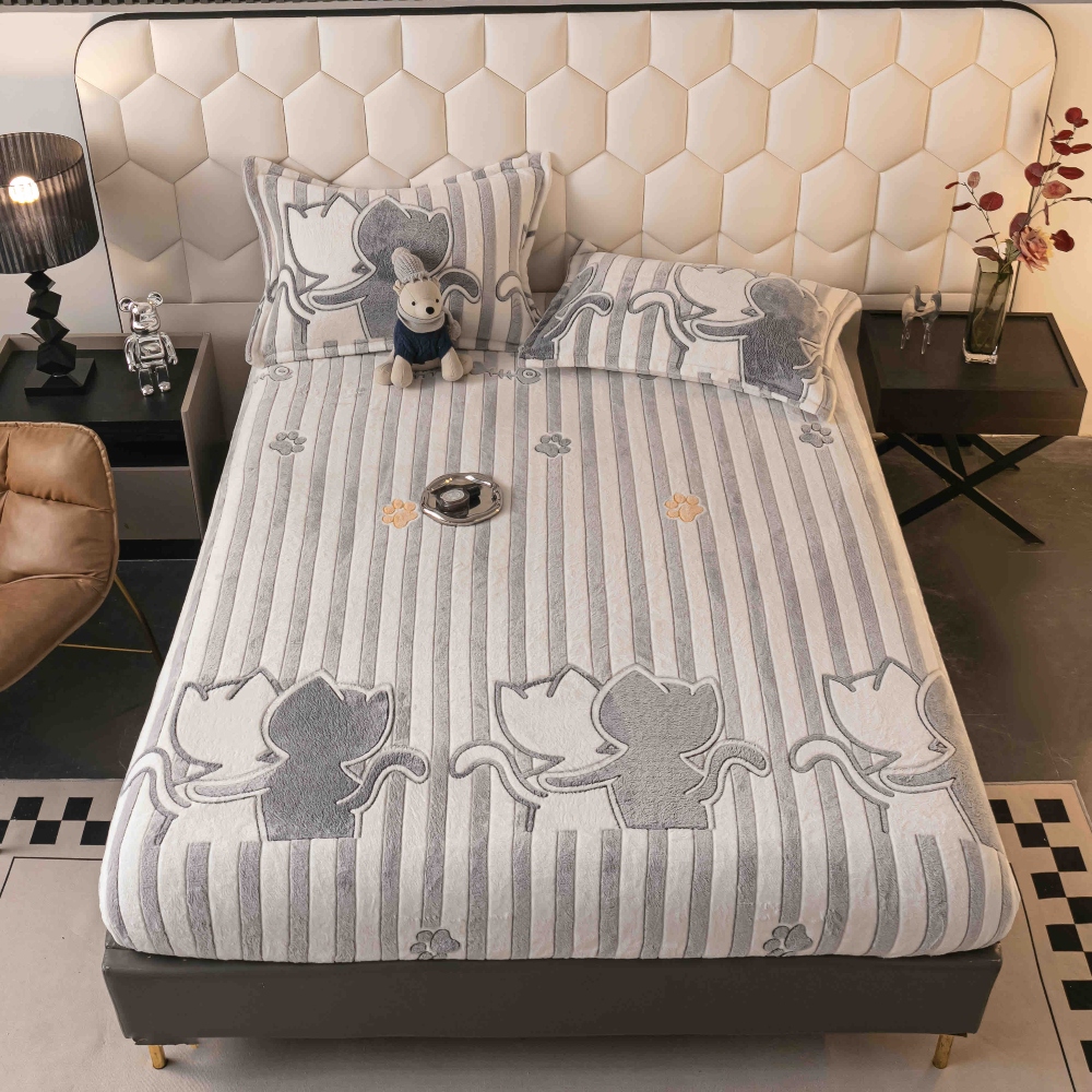 Husa de pat Cocolino Lovely Cats Husa de pat Cocolino Lovely Cats
