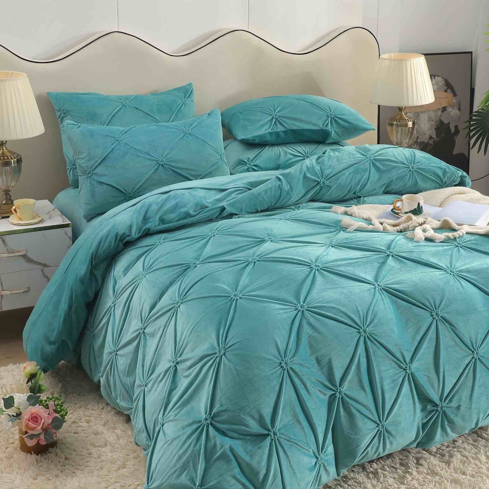Lenjerie din Catifea cu pliuri Trucoaz Jojo Home Lenjerie din Catifea cu pliuri Trucoaz Jojo Home