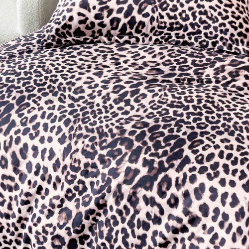 lenjerie din finet animal print pentru pat dublu sau single