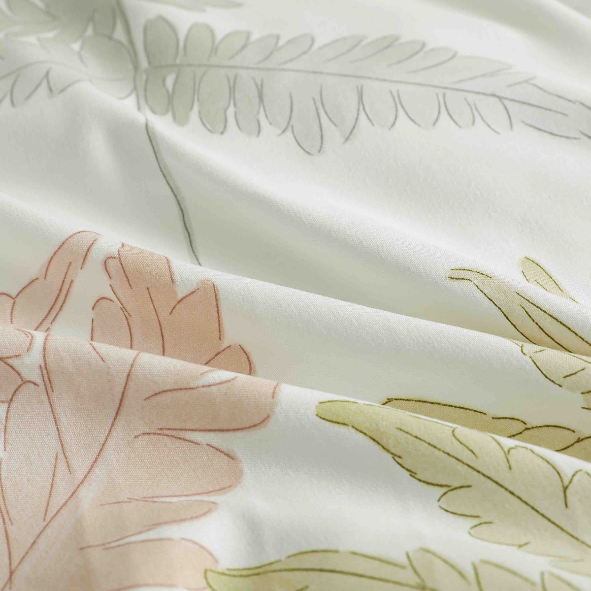 lenjerie la cutie alb caramiziu cu frunze finet moale lenjerie la cutie alb caramiziu cu frunze finet moale